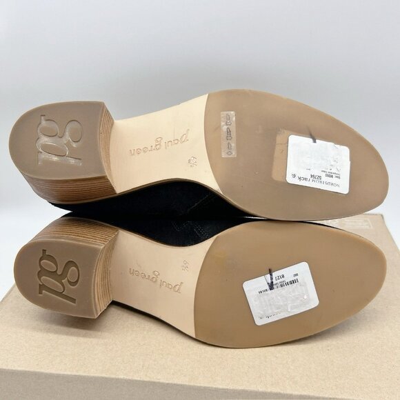 Paul Green Vienna Chelsea Ankle Boots Black Soft Suede US 9 UK 6.5 - $520 - Picture 11 of 13